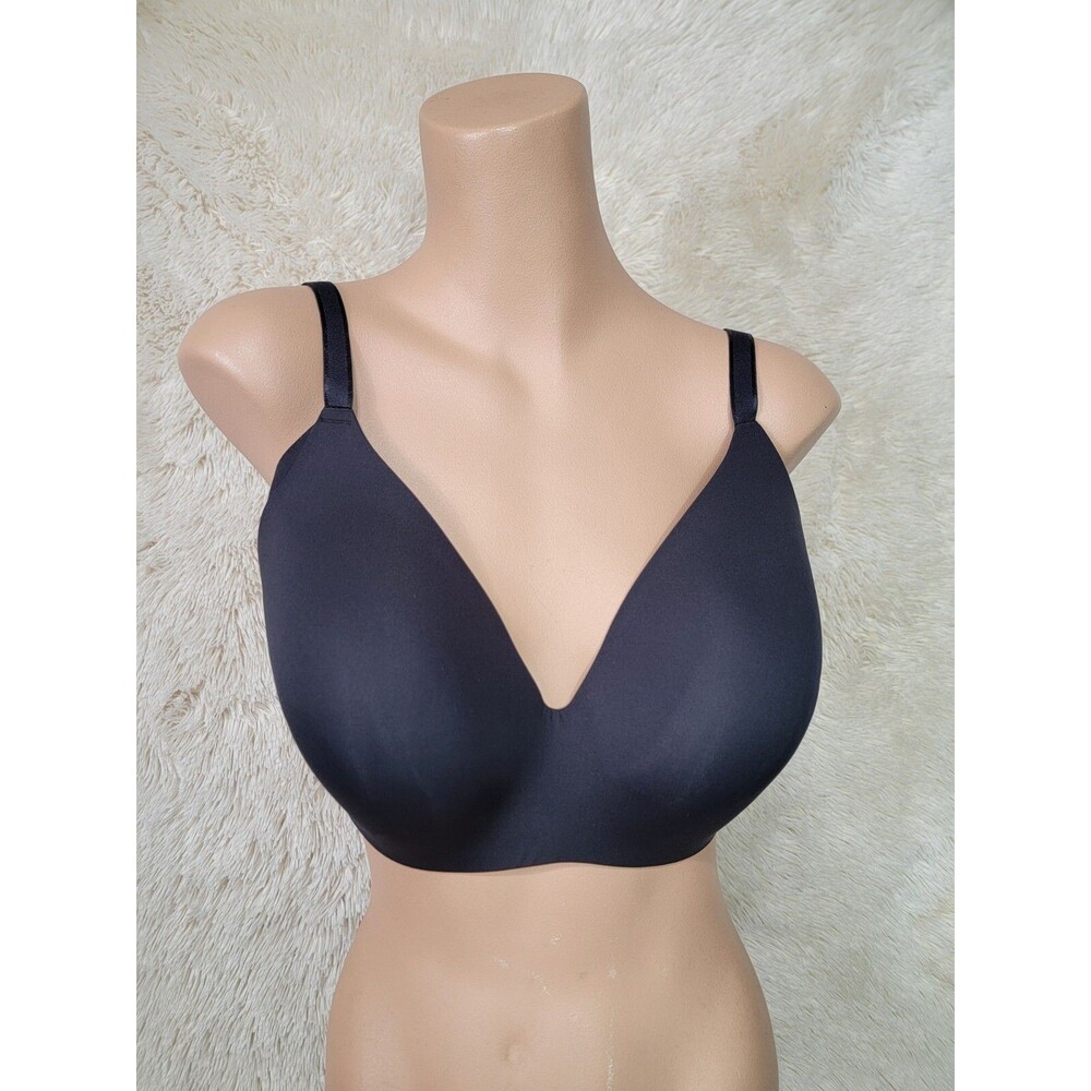 Knix Catalyst Sports Bra Size 8 Black Padded Wire Free High Impact Adjustable I